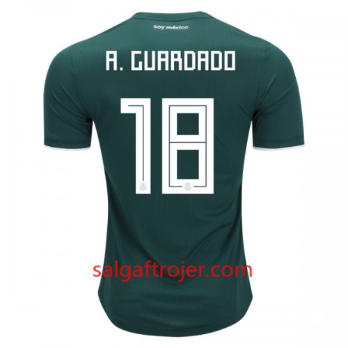 Mexico Fodboldtrøjer A.Guardado 18 Hjemmebanesæt VM 2018 Mexico Fodboldtrøjer A.Guardado 18 Hjemmebanesæt VM 2018